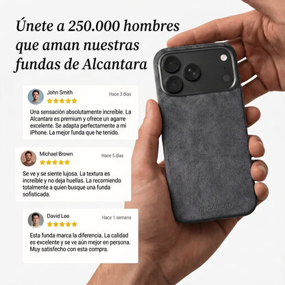 Funda para iPhone de Alcantara