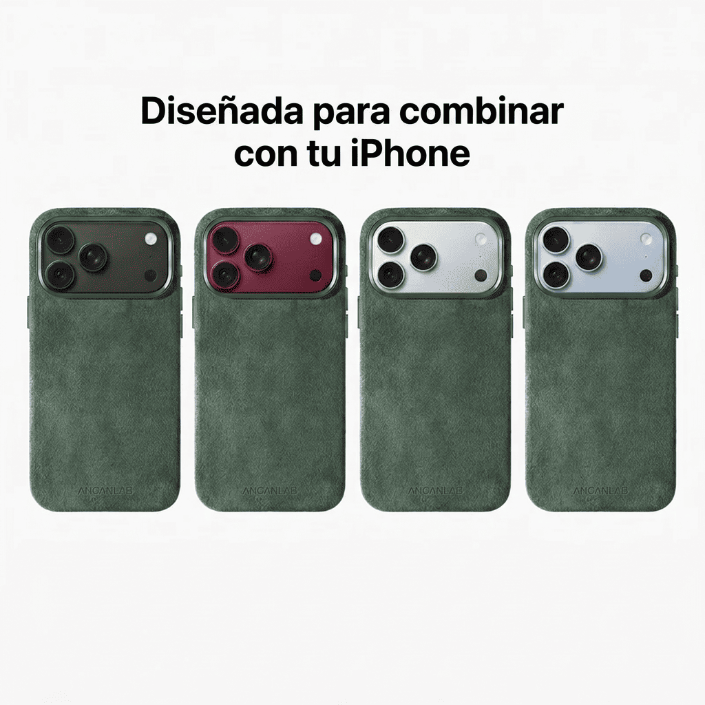 Funda para iPhone de Alcantara