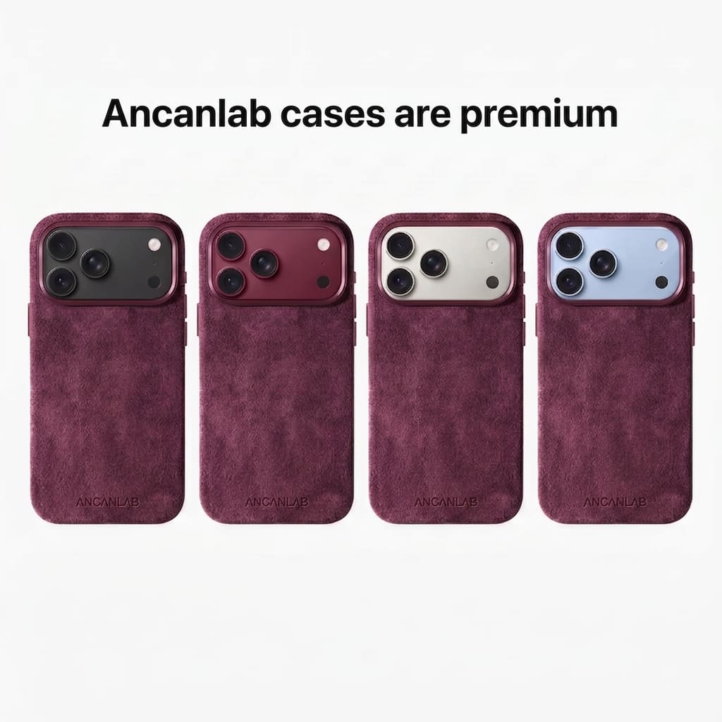 Funda para iPhone de Alcantara