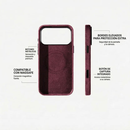 Funda para iPhone de Alcantara