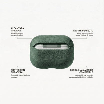 Funda de Alcántara para AirPods Pro