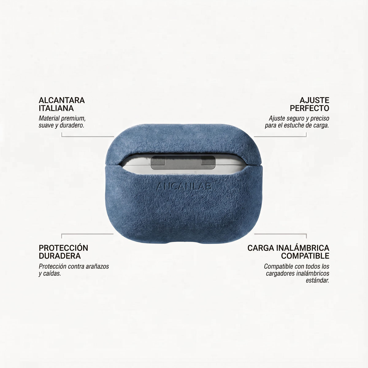 Funda de Alcántara para AirPods Pro