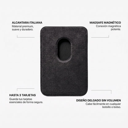 Cartera MagSafe de Alcantara