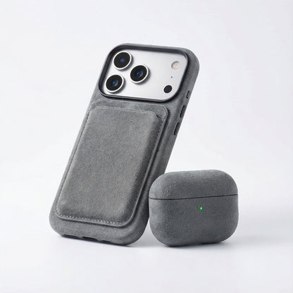 Cartera MagSafe de Alcantara