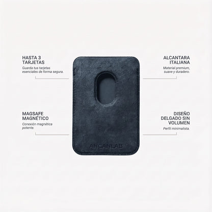 Cartera MagSafe de Alcantara