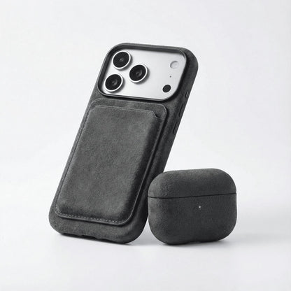 Cartera MagSafe de Alcantara