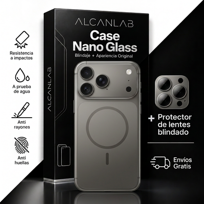 Funda Nano Glass 2026 (12 al 18 Pro Max)