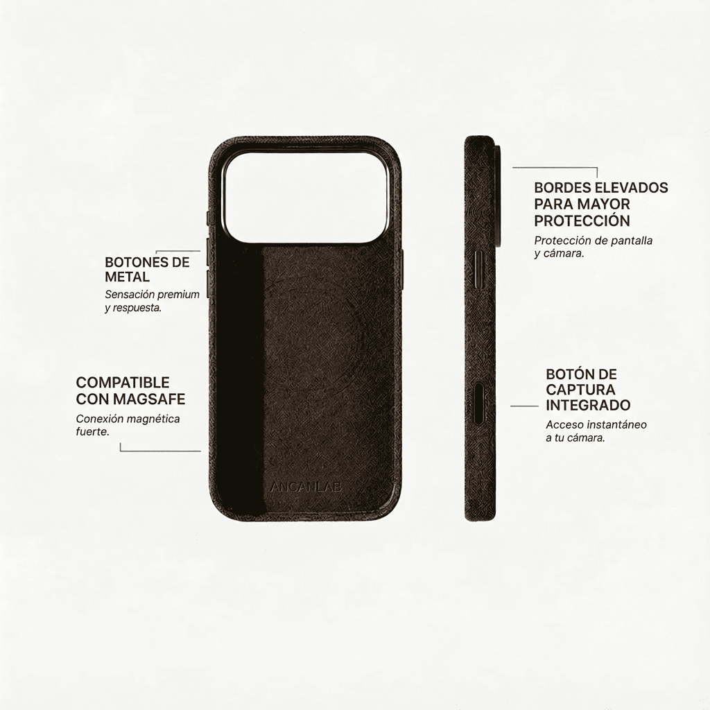Funda para iPhone de Alcantara