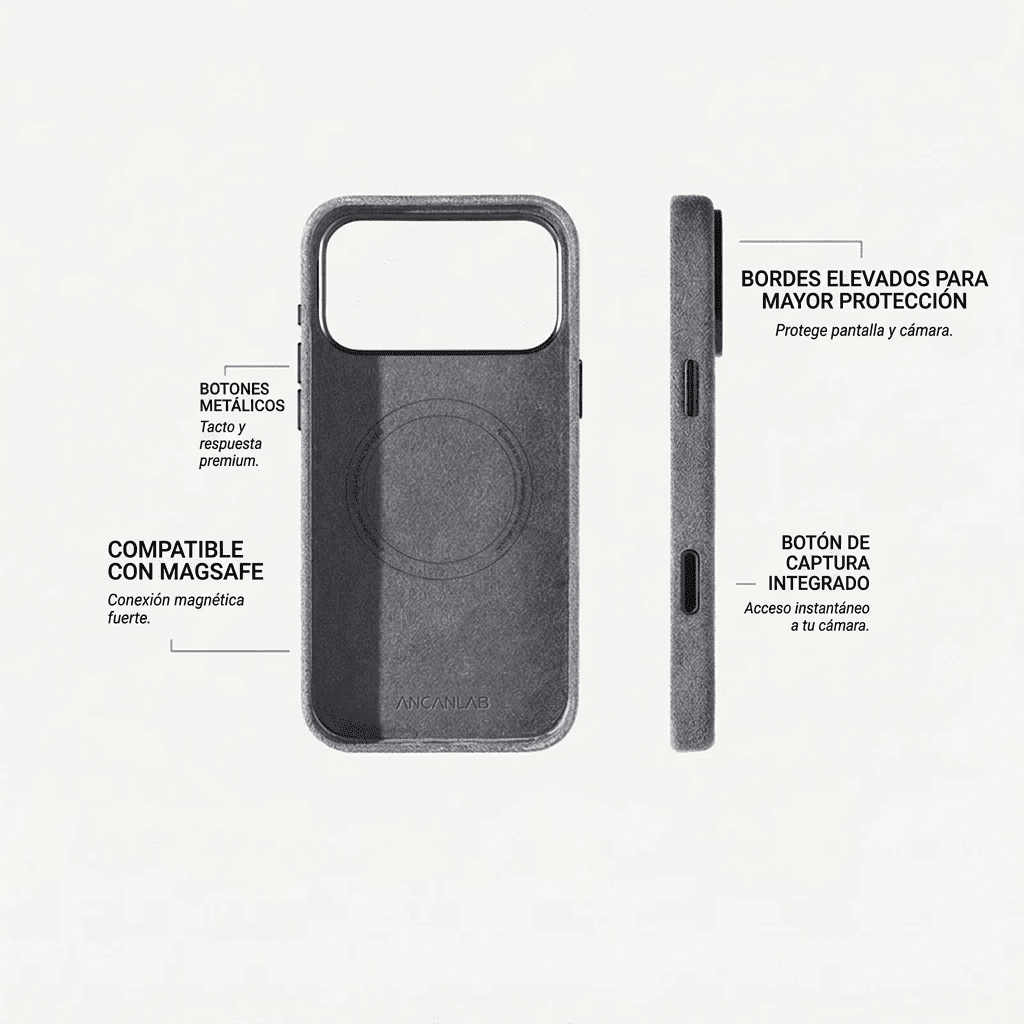 Funda para iPhone de Alcantara